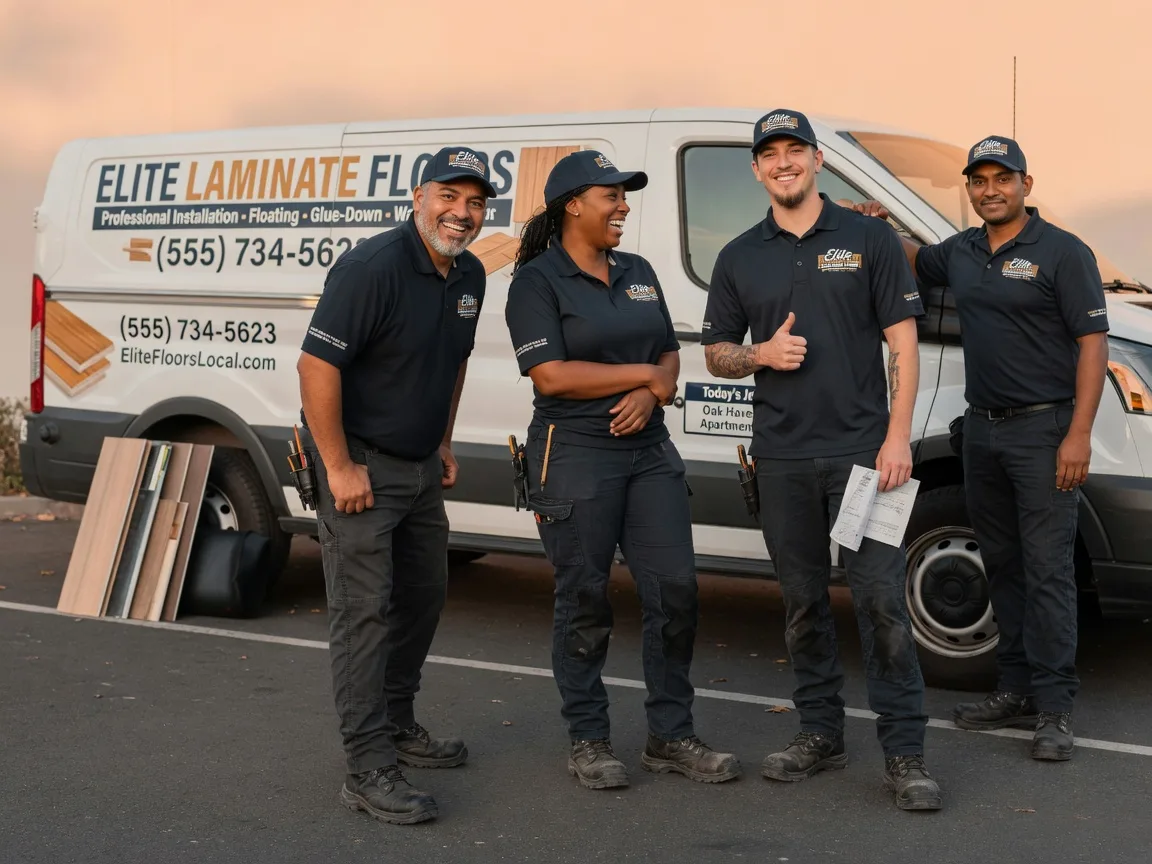 Laminate flooring installation company in Redbird, OK